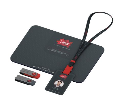 MOUSE PAD, THUMBDRIVE & WORKER CARD